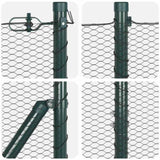 Ground Fix Welded Wire Fence 100 x 1.2 m 3352889