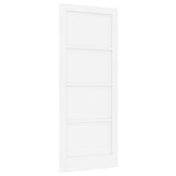 Interior Door White 86 x 211 cm Plywood 42052397