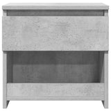 Bedside Cabinets 2 pcs Concrete Grey 40x30x39 cm Engineered Wood 803452