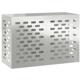 Air Conditioner Cover Silver 90 x 40 x 60 cm Galvanised Steel 865895