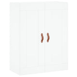 Wall Mounted Cabinets 2 pcs White Engineered Wood 3197993