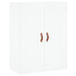 Highboard White 69.5x34x180 cm Engineered Wood 3199849