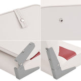 2 Piece Foldable Boat Seat Set High Backrest 3284318