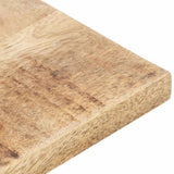 Table Top Solid Mango Wood 15-16 mm 70x60 cm 286010