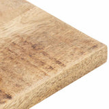 Table Top Solid Mango Wood 15-16 mm 80x60 cm 286011