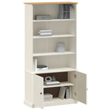 Bookcase VIGO White 85x35x170 cm Solid Wood Pine 353197