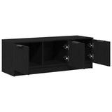 TV Cabinet Black Oak 102 x 35 x 36.5 cm Engineered Wood 862770