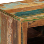 Shoe Cabinet Brown 110 x 35 x 40 cm Solid Reclaim wood 4019627