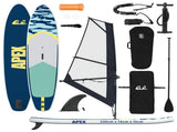 Inflatable SUP Board with Sail APEX 330 x 76 x 15 cm Blue for 42039140