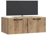 Wall-Mounted TV Cabinet Artisan Oak 59.5 x 31 x 30 cm 899054
