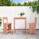 3 Piece Garden Bar Set Solid Wood Douglas 3157798