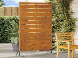 Privacy Screen Grey 100 x 50 x 180 cm Weathering Steel 868569