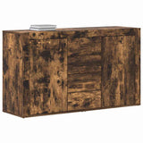Sideboard Smoked Oak 120 x 36 x 69 cm Engineered Wood 3333860