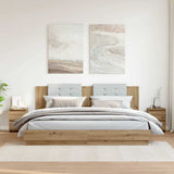 Bedside Cabinets 2 pcs Aritisan Oak 30x30x40 cm Engineered Wood 855849