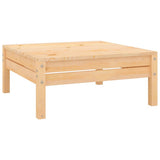 12 Piece Garden Lounge Set Solid Wood Pine 3083309