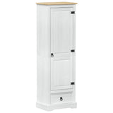 Wardrobes with Drawer White 55 x 38 x 170 cm Solid Pine Wood 42024935
