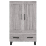 Highboard Grey Sonoma 69.5x31x115 cm Engineered Wood 830354