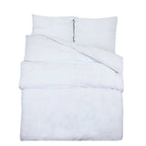 Duvet Cover Set White 260x240 cm Cotton 136164