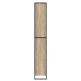 Book Cabinet 2 pcs Sonoma 80 x 30 x 189.5 cm Engineered Wood 3403011