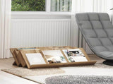 Magazine Rack Artisan Oak 90 x 53 x 28.5 cm Engineered Wood 890895