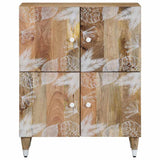 Sideboard 60x33.5x75 cm Solid Wood Mango 4018690