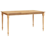 Folding Bar Table 90x65x105 cm Solid Wood Teak 319149