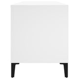 Record Cabinet White 100x38x48 cm Engineered Wood 831981