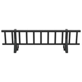 Roof Snow Guard Black 800 x 29.5 x 34.5 cm Steel 42028473