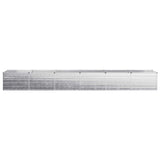 Raised Garden Bed Silver 480 x 80 x 55 cm galvanized 8006445