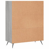 Bookcase Grey Sonoma 69.5x32.5x90 cm Engineered Wood 828338