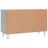 Sideboard Concrete Grey 100x36x60 cm Engineered Wood 828168