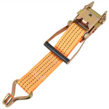 Ratchet Tie Down Straps 10 pcs 2 Tonnes 8mx50mm Orange 142663