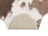 Rug Brown and White 120x170 cm Cow Pattern Washable 136624