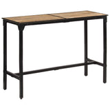 Bar Table 150x55x107 cm Solid Rough Wood Mango 358937