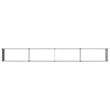 Raised Garden Bed Silver 320 x 40 x 55 cm galvanized 8006269