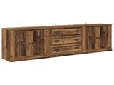 Sideboards 3 pcs Old Wood 210 x 35.5 x 67.5 cm Engineered Wood 3402647
