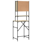 Washing Machine Cabinet Sonoma Oak 68x48.5x194 cm 838974