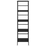 Bookshelf Black Oak 40 x 29.5 x 149 cm Engineered Wood 883910