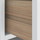 Hallway Bench SANDNES White 45x40x50 cm Solid Wood Pine 4010447