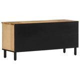 TV Cabinet 100x33x46 cm Solid Wood Mango 356907