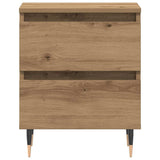 Bedside Cabinet with Drawer 2 pcs Artisan Oak 40 x 35 x 50 cm 863465
