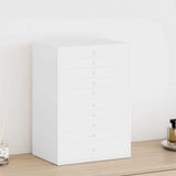Jewellery Box 10-Layer with Watch Holders White 29x20.5x40.5 cm 4103566