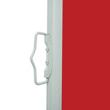 Patio Retractable Side Awning 170x300 cm Red 48367