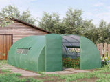 Reinforced Walk in Polytunnel Greenhouse, 4x3x2 m T3398P314754