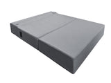 Floor Sofa Bed, 3-in-1 Folding Mattress Lounge Chair to Guest Bed, Japanese Futon Floor Couch with T6608P588755
