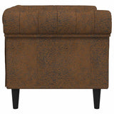 Sofa Brown 78.5 x 74.5 x 74.5 cm Polyester 42013006