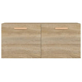 Wall Cabinet Sonoma Oak 80x35x36.5 cm Engineered Wood 812927
