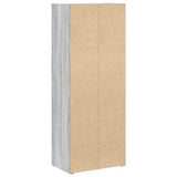 Bookcase Grey Sonoma 40x24x102 cm Engineered Wood 860378