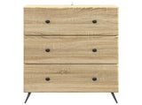 Drawer Cabinet Sonoma Oak 66 x 34.5 x 90 cm Engineered Wood 895527