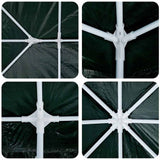 Party Tent Green 600 x 400 x 266 cm Polyethylene 42003436